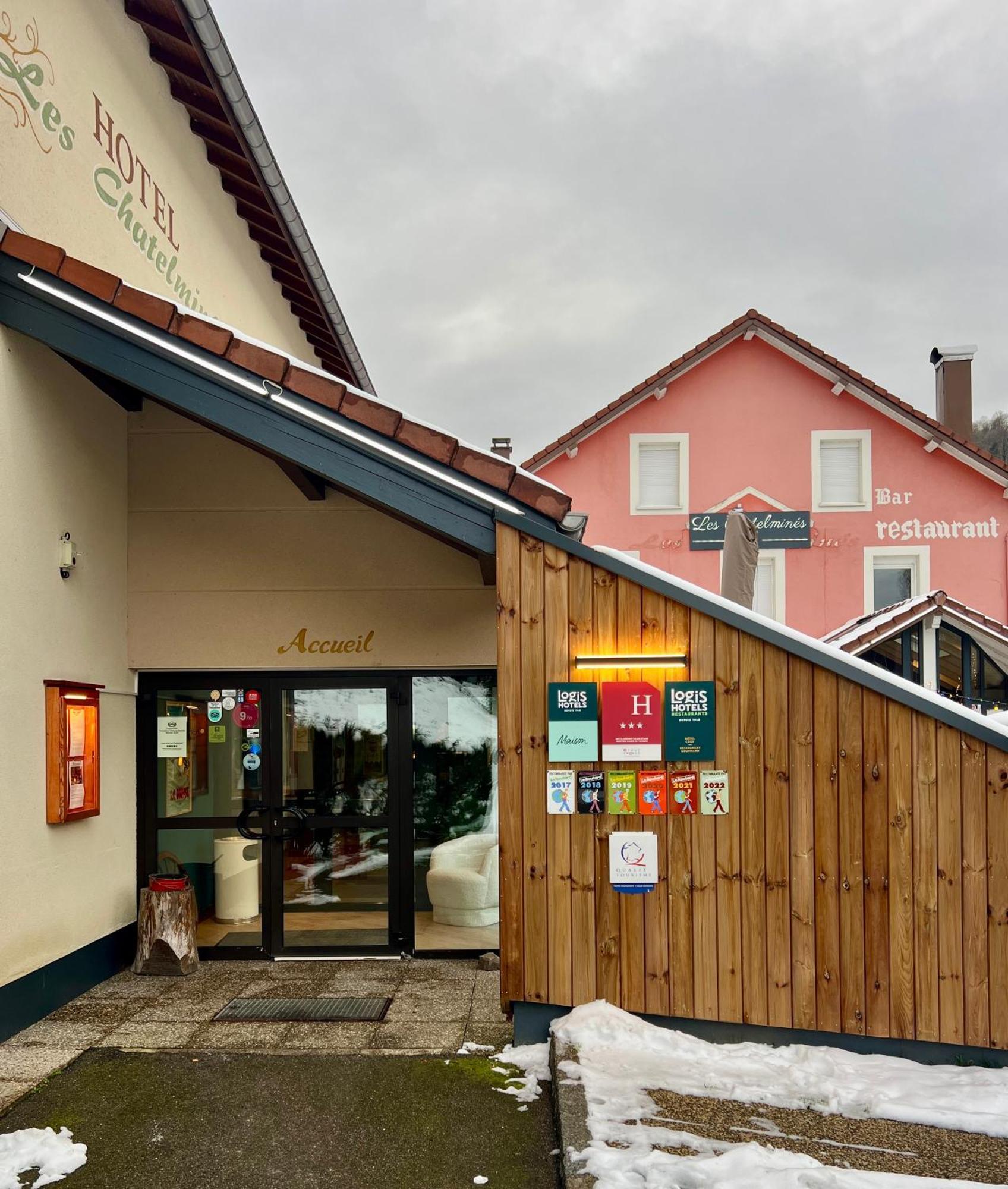Hôtel Les Chatelminés La Bresse Exterior foto